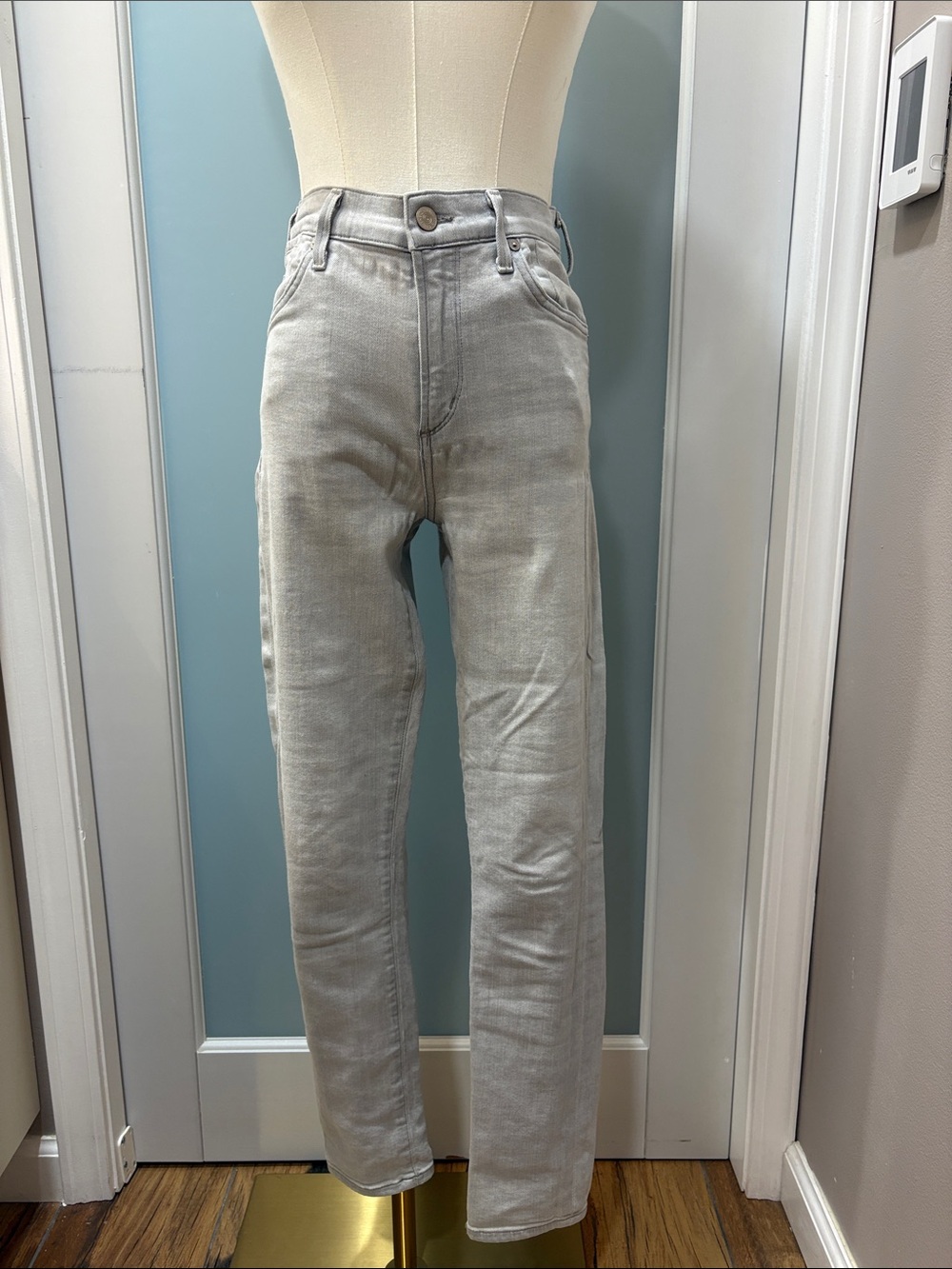 Citizens Of Humanity Light Gray Skinny Jeans